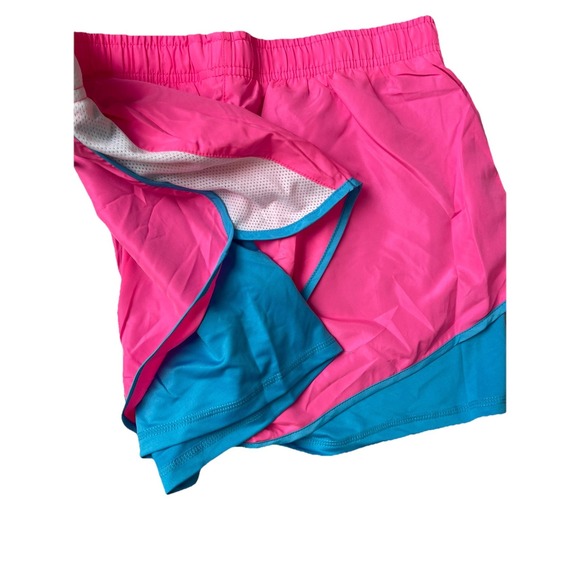 NWT Velocity Pink Strong and Blue Mesh Breathable Workout Shorts Xl - Picture 7 of 8